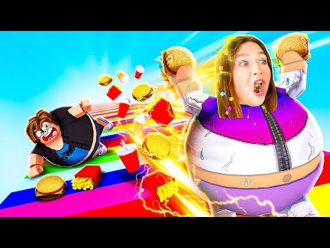 Видео: Я САМАЯ ТОЛСТАЯ в РЕЙС КЛИКЕР Roblox ! 😱