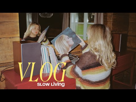 Видео: vlog: slow living. ноябрь в доме в лесу