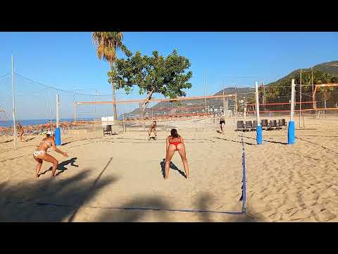 Видео: 2024-10-03 Опять девичник. #volleyball #beach #volley #alanya #shorts