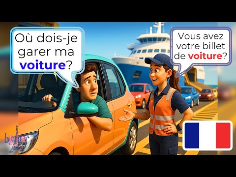 Видео: 🇫🇷 Французские разговоры на пароме для начинающих | A1-A2 | Изучите 15 разговоров для путешествий!
