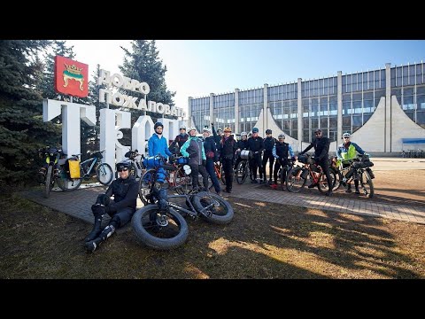 Видео: Тверь-Мошки-Тверь на велосипедах | 2 дня | 192 километра | март 2025