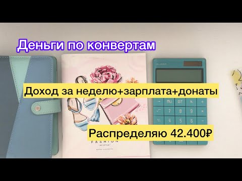 Видео: Распределяю 42.400₽. Новый конверт 🏡