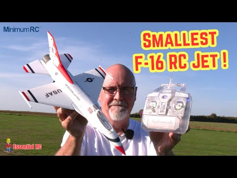 Видео: САМЫЙ МАЛЕНЬКИЙ В МИРЕ РАДИОУПРАВЛЯЕМЫЙ ИСТРЕБИТЕЛЬ F-16! Минимальный комплект для сборки, почти ...