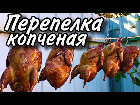 Видео: Копченые перепела, сделать просто