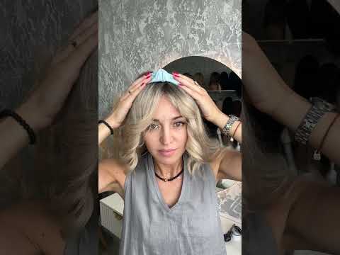 Видео: Накладка из натуральных волос блонд#hairstyle #hair #волосы #wigs #haircut #стиль #beauty