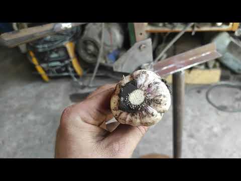 Видео: Станок для обрізки часнику