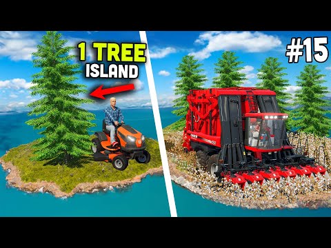 Видео: Начните с 0$ на "Острове 1 дерева" 🚜 #15