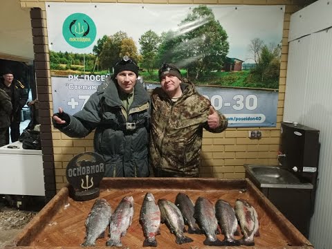 Видео: На форель. Рыбалка в РК Посейдон.