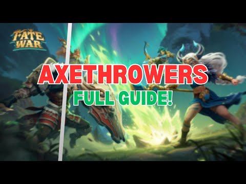 Видео: ПОЛНОЕ РУКОВОДСТВО ПО ТОПОРОМЕТУ F2P FATE WAR