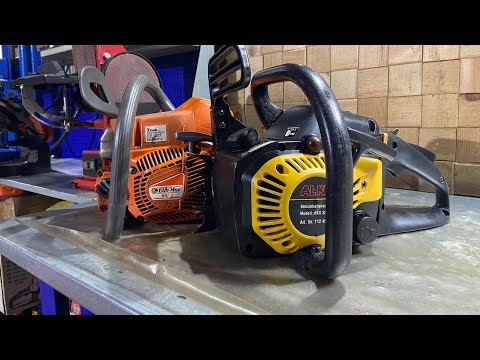 Видео: AL-KO BKS 35/35 I. Замена поршня. Oleo-Mac 941.