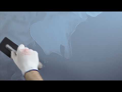 Видео: Эффект гладкой матовой лайковой кожи с монохромным рисунком мереи