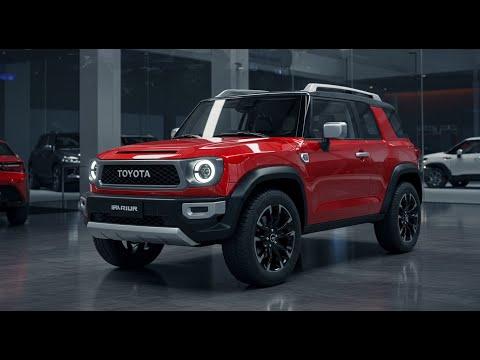 Видео: Toyota Mini FJ Cruiser 2026 года — маленький внедорожник, который покорит сердце каждого!