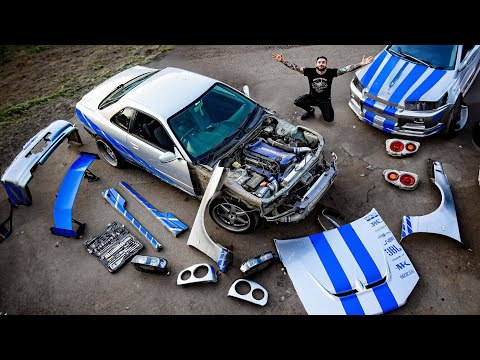 Видео: LEGO Скайлайн! Собираем ТОЧНУЮ копию из фильма…