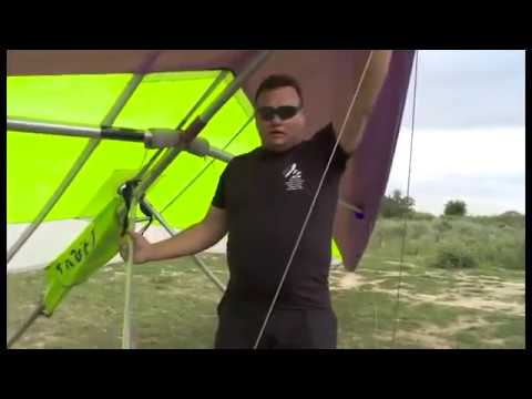 Видео: Дельтаплан - первый полет.
