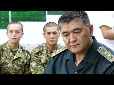 Видео: Ташиев солдаттар менен шахмат ойноп, ырын угуп, таанышты. Баткен.