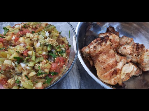Видео: Икра баклажанная на мангале!
