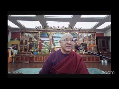 Видео: Тренировка ума по семи пунктам (объяснение) – Кхенпо Нгаванг Джорден. 15 февраля 2025 г.