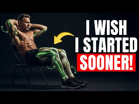 Видео: Секретная тренировка на стуле, о которой врачи вам не расскажут (после 50)