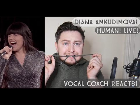 Видео: Vocal Coach Reacts! Diana Ankudonova! Human! Live! Ты супер! Финал: Диана Анкудинова, г. Москва.