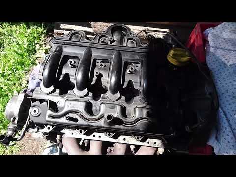 Видео: Renault Espace 4, 2.2 DCi, G9T 742, Рено Эспейс 4 - сильный дым - снятие клапанной крышки.