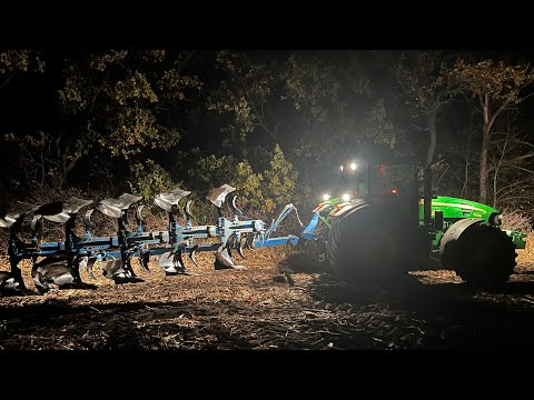 Видео: Оранка 2023 John deere з плугом лемкен (lemken)