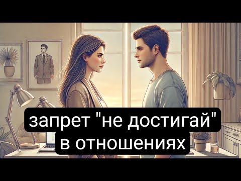 Видео: Влияние запрета "Не достигай" на любовь, близость и отношения