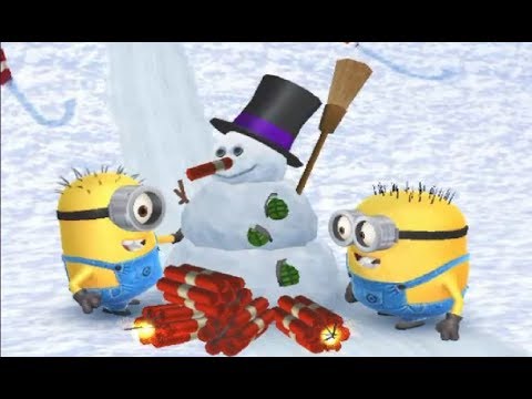 Видео: Despicable Me - Minion Rush Обновление База Санты