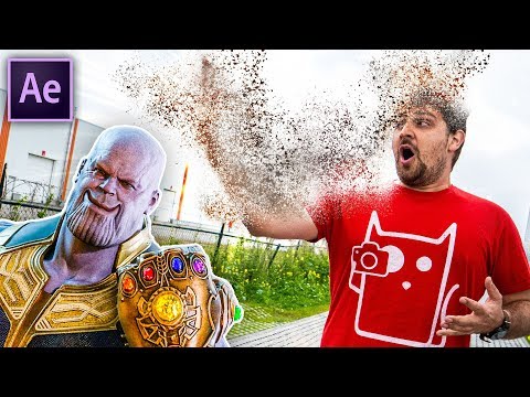 Видео: РАСПАД ТАНОСА - After Effects (БЕЗ ПЛАГИНОВ)