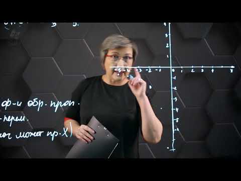 Видео: Функция y=k/x и ее график. 7 класс.