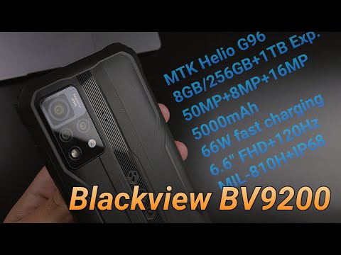 Видео: Blackview BV9200 - первый взгляд на защищённый смартфон