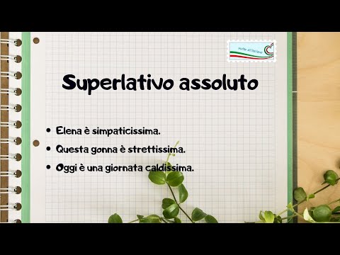 Видео: 3. Bellissimo. Превосходная степень сравнения в итальянском языке.