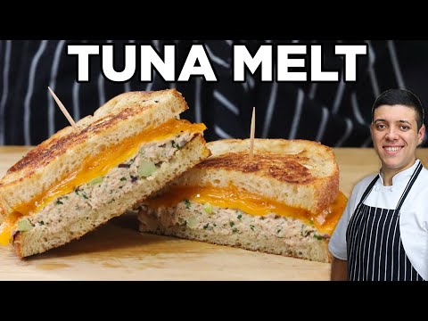 Видео: Лучший сэндвич с расплавленным тунцом | Как приготовить сэндвич с расплавленным тунцом дома