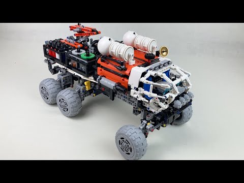 Видео: Lego 42180 марсоход полный обзор лучшего набора  Лего Техник  на тему космоса