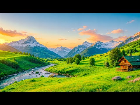 Видео: Расслабляющая музыка для отдыха ума, снятия стресса, беспокойства, расслабления • Исцеление разума,