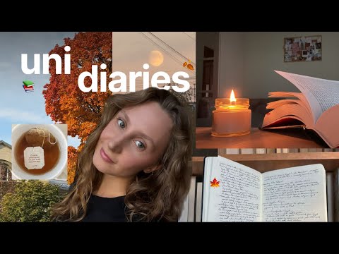 Видео: 📖🍁: aut study vlog | учеба на филфаке 