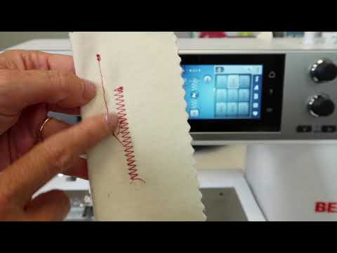 Видео: BERNINA 570 23 Как отрегулировать натяжение нити