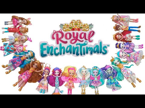 Видео: Энчантималс РОЯЛ ВСЕ куклы МЕГА обзор Enchantimals Royal / Pretty Katy Queen