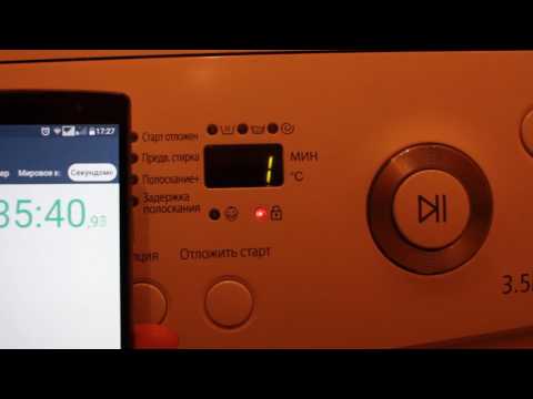Видео: стиральная машина samsung wf-s1061