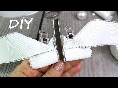 Видео: White bows idea! Школьные БАНТЫ которые продаются на 1, 2, 3, 4, 5!