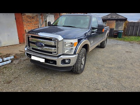 Видео: Ford F350 6.7 PowerStroke 2013 - без "экологии" с завода