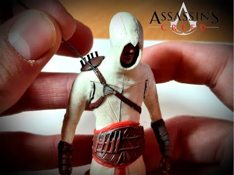 Видео: Assassin's Creed (Альтаир) из пластилина!!!