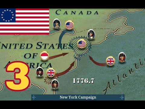 Видео: New York campaign. Кампания за США - #3. European war 6