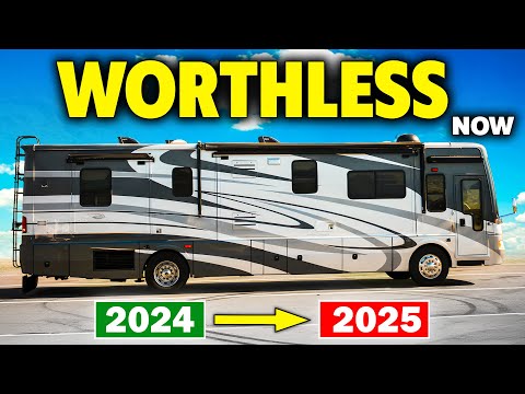 Видео: 12 домов на колесах, стоимость которых резко упала с 2024 по 2025 год