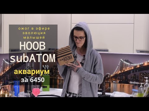 Видео: HOOB subATOM - аквариум за 6450 ! Ожог в прямом эфире!