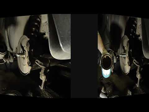 Видео: Замена задней ступицы на Almera N 16.