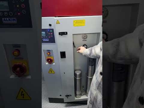 Видео: Азотная станция высокого давления (200 бар). Для лазерной резки.  40Нм3/ч, чистота 99.999%