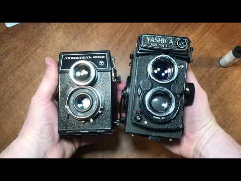 Видео: Yashica mat 124 G. Обзор среднеформатной камеры