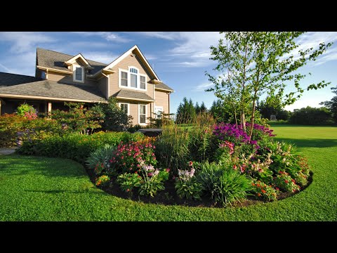 Видео: Благоустройство загородного участка Красивые идеи /How to decorate a garden Great ideas to implement