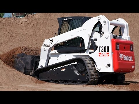 Видео: Очень крутой обзор мини погрузчика Bobcat T300 от Ивана