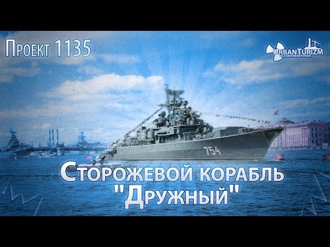 Видео: Сторожевой корабль «Дружный». Сталк с МШ. \ Guard Ship «Druzhniy»